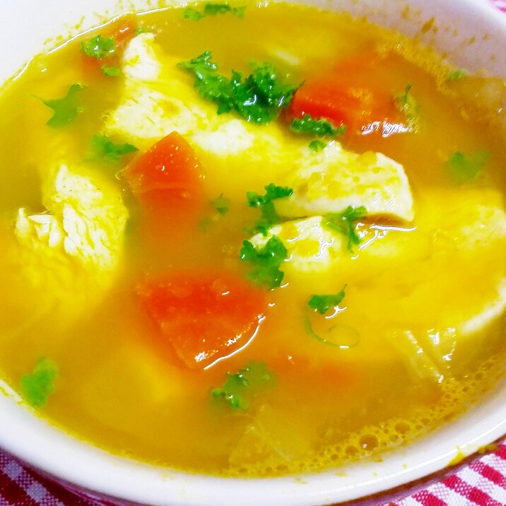 かぼちゃのチキンスープ レシピ 作り方 By レオルナ 楽天レシピ